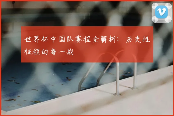 世界杯中国队赛程全解析:历史性征程的每一战