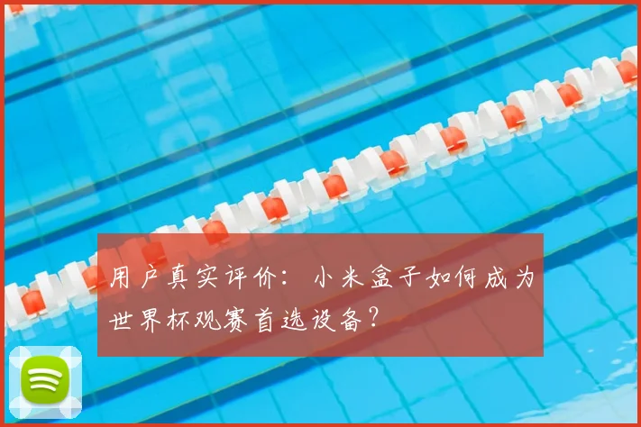 用户真实评价:小米盒子如何成为世界杯观赛首选设备?
