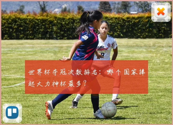 世界杯夺冠次数排名:哪个国家捧起大力神杯最多?